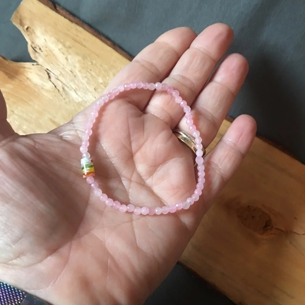 ❇️💖 semiprecious mini bracelet